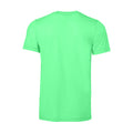 Synthetic Green - Back - Bella + Canvas Adults Unisex Crew Neck T-Shirt