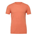 Coral - Front - Bella + Canvas Adults Unisex Crew Neck T-Shirt