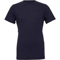 Navy - Front - Bella + Canvas Adults Unisex Crew Neck T-Shirt