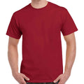 Cardinal Red - Front - Gildan Mens Heavy Cotton T-Shirt