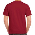 Cardinal Red - Back - Gildan Mens Heavy Cotton T-Shirt