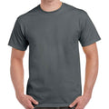 Charcoal - Front - Gildan Mens Heavy Cotton T-Shirt