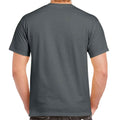 Charcoal - Back - Gildan Mens Heavy Cotton T-Shirt