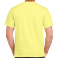 Cornsilk - Back - Gildan Mens Heavy Cotton T-Shirt