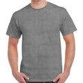 Graphite Heather - Front - Gildan Mens Heavy Cotton T-Shirt