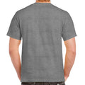 Graphite Heather - Back - Gildan Mens Heavy Cotton T-Shirt