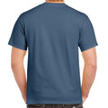 Indigo - Back - Gildan Mens Heavy Cotton T-Shirt