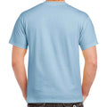 Light Blue - Back - Gildan Mens Heavy Cotton T-Shirt