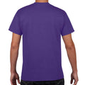 Lilac - Back - Gildan Mens Heavy Cotton T-Shirt