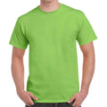 Lime Green - Front - Gildan Mens Heavy Cotton T-Shirt