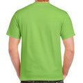 Lime Green - Back - Gildan Mens Heavy Cotton T-Shirt