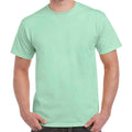 Mint - Front - Gildan Mens Heavy Cotton T-Shirt