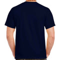 Navy - Back - Gildan Mens Heavy Cotton T-Shirt