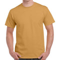 Old Gold - Front - Gildan Mens Heavy Cotton T-Shirt