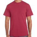 Antique Cherry Red - Front - Gildan Mens Heavy Cotton T-Shirt