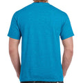 Sapphire Blue Heather - Back - Gildan Mens Heavy Cotton T-Shirt