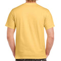 Yellow Haze - Back - Gildan Mens Heavy Cotton T-Shirt