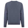 Heather Navy - Back - Fruit of the Loom Kids-Childrens Classic Drop Shoulder Sweatshirt