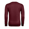 Heather Oxblood - Back - Sols Unisex Adults Sully Sweatshirt