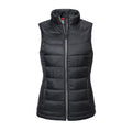 Black - Front - Russell Womens-Ladies Nano Padded Bodywarmer