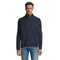 Deep Blue - Back - SOLS Mens Radian Soft Shell Jacket