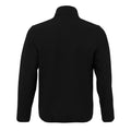 Black - Back - SOLS Mens Radian Soft Shell Jacket