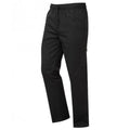 Black - Front - Premier Unisex Adult Essential Chef Trousers