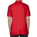 Red - Front - Gildan Mens Double Piqué Polo Shirt