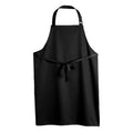 Deep Black - Back - SOLS Unisex Gala Long Bib Apron - Barwear