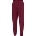 Burgundy - Front - Awdis Mens College Cuffed Ankle Jogging Bottoms