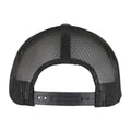 Charcoal-Black - Back - Flexfit Retro Two Tone Trucker Cap