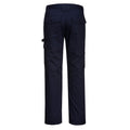 Navy - Back - Portwest Mens Super Work Trousers