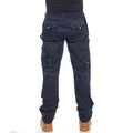 Navy - Side - Portwest Mens Slate Holster Work Trousers