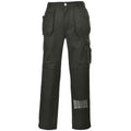 Black - Front - Portwest Mens Slate Holster Work Trousers