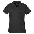 Black - Front - Stormtech Womens-Ladies Apollo Polo Shirt