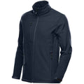 Navy - Side - Stormtech Mens Cascades Soft Shell Jacket