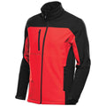 Bright Red-Black - Back - Stormtech Mens Cascades Soft Shell Jacket