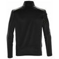 Black-Carbon - Back - Stormtech Mens Pulse Zip Neck Fleece Top