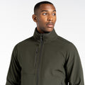 Dark Cedar Green - Side - Craghoppers Mens Expert Basecamp Soft Shell Jacket