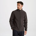 Carbon Grey - Back - Craghoppers Mens Expert Basecamp Soft Shell Jacket