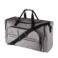 Heather Grey - Back - SOLS Weekend Holdall Travel Bag