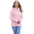 Baby Pink - Side - Awdis Unisex Adult Cross Neck Hoodie