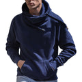 Oxford Navy - Side - Awdis Unisex Adult Cross Neck Hoodie