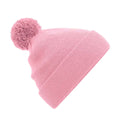 Dusty Pink - Front - Beechfield Childrens-Kids Original Pom Pom Beanie