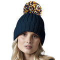 French Navy - Back - Beechfield Hygge Beanie