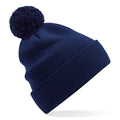 Oxford Navy - Front - Beechfield Snowstar Organic Cotton Beanie