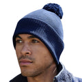 Oxford Navy - Side - Beechfield Snowstar Organic Cotton Beanie