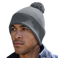 Graphite Grey - Back - Beechfield Snowstar Organic Cotton Beanie