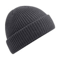 Graphite Grey - Front - Beechfield Water Repellent Elements Beanie