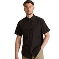 Black - Back - Craghoppers Mens Expert Kiwi Short-Sleeved Shirt